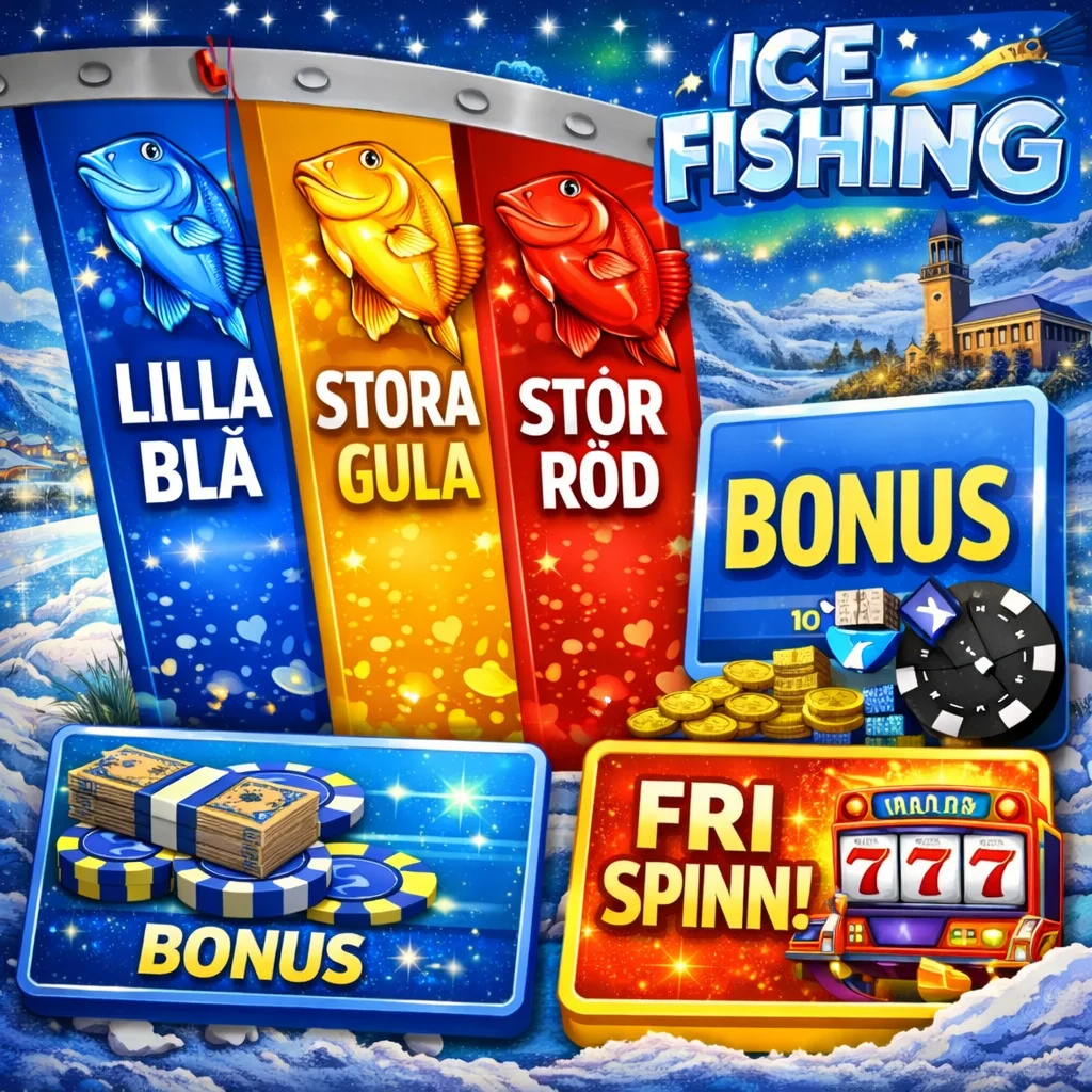 Ice Fishing live casino – social spelupplevelse